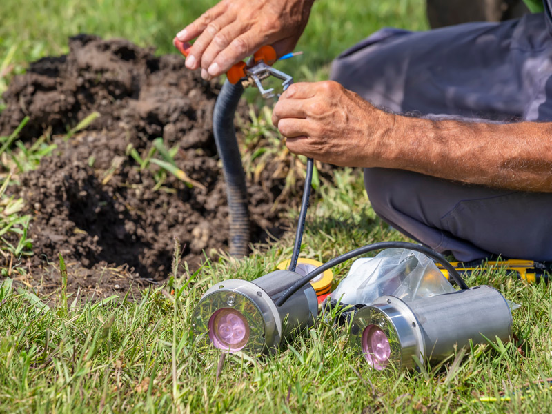 Annual Landscape Lighting System Service